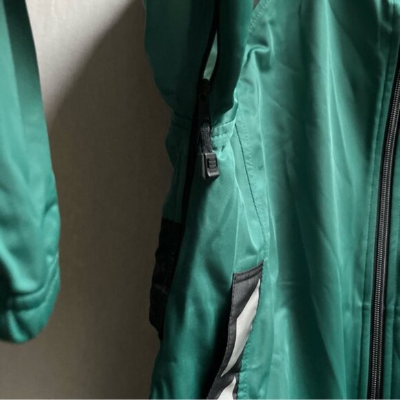 Sugoi Green and Black Cycling Reflective Jacket Sz S - Picture 3 of 8
